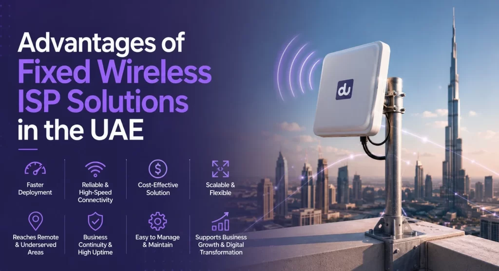 Advantages of Fixed Wireless ISP Solutions Connecting the UAE